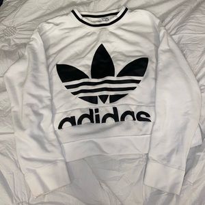 Adidas Womens S white sweatshirt